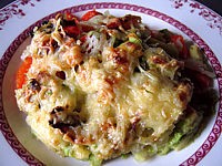 Recette Assiette d'avocats sautés et gratinés