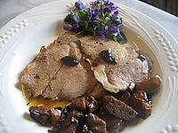 Image : recette Epaule d'agneau aux cèpes et aux olives
