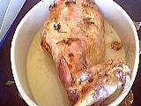 Recette Gigot d'agneau aux herbes