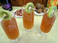 cocktail de pâques au champagne