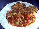 Image : recette Galettes de riz à la tomate
