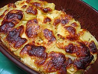 Fromages : Gratin de pommes de terre à la mozzarella