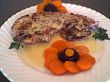 pruneau : Assiette de foie de veau aux carottes