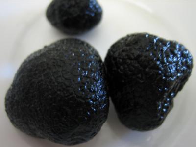 Photo : assiette de truffes