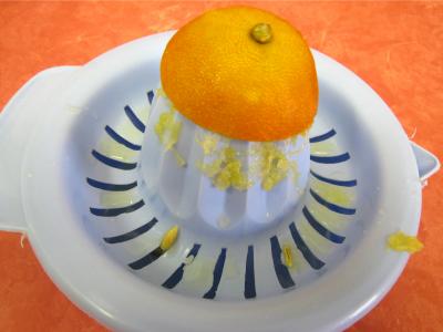 Presser une orange