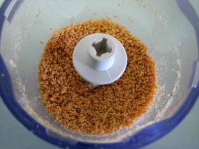 Cacahuètes broyées finement