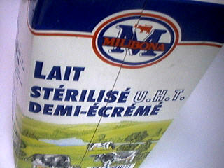 lait stérilisé