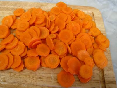 Rouelle de carottes