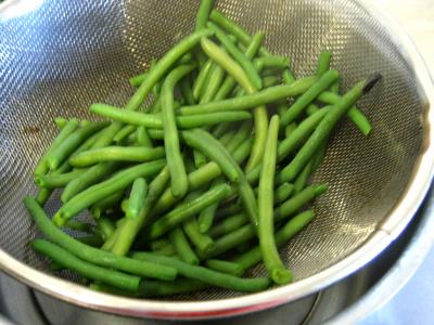 comment nettoyer haricots verts frais