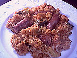 Image : Assiette de riz à l'espagnole