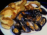 Coquillages et crustacés : Assiette de moules à la bière