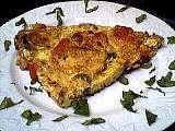 Recette Omelette aux poivrons