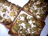 fromage de chevre : Tartines au chèvre