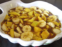Cuisine antillaise : Salade de bananes et de mangues