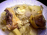 Image : recette Poulet à l'anglaise