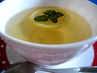 Photo : Infusion à la menthe