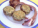 Recettes rapides : Assiette de champignons farcis