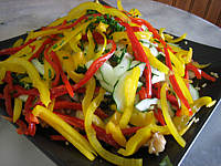 Recette Salade de boulghour et poivrons