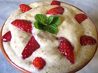 mousse aux noisettes
