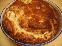 farine : Soufflé au roquefort