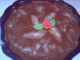 sirop d'abricot : Poires au chocolat