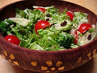Image : recette Salade de batavia et riz