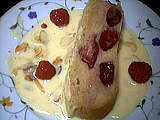 pain perdu : Pain aux cerises