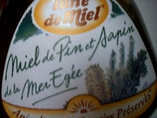 miel de pin et sapins