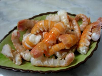 Photo : scampis ou langoustines