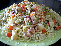 Recette Topinambours et coquillettes