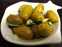 Image : recette Olives au parfum d'Andalousie