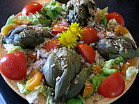 Image : recette Salade d'artichauts en vinaigrette