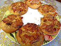 poireau : Minis pizzas au poireau en amuse-bouche