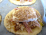 Pizza au poireau en amuse-bouche - 16.2