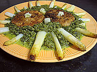 Poissons : Assiette de thon aux épinards