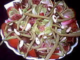 Recette Plat de salade d'endives et jambon