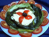 Image : Assiette de poireaux vapeur