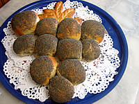 Image : recette Pain grappe de raisin