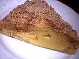 Recette Part de quiche au livarot et noisettes