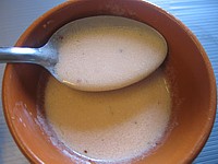 Recette Rmequin de sauce vinaigrette à la crème