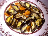 Recette Assiette de moules aux carottes
