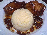 Image : recette Poulet au gingembre et au soja au parfum de chine
