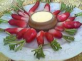 radis : Assiette de radis