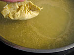 Velouté d'avocats aux raviolis - 11.1