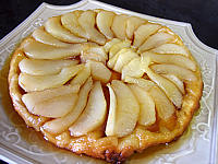 Image : recette Tatin de poires au gingembre