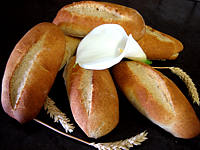farine : Pain au soja