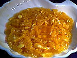 miel : Ramequin de salade d'oranges