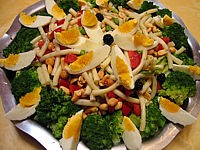 zeste de citron : Salade de pâtes aux brocolis