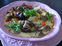 Image : recette Potage de fenouil et poivron