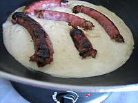 Image : recette Purée de topinambours et saucisses